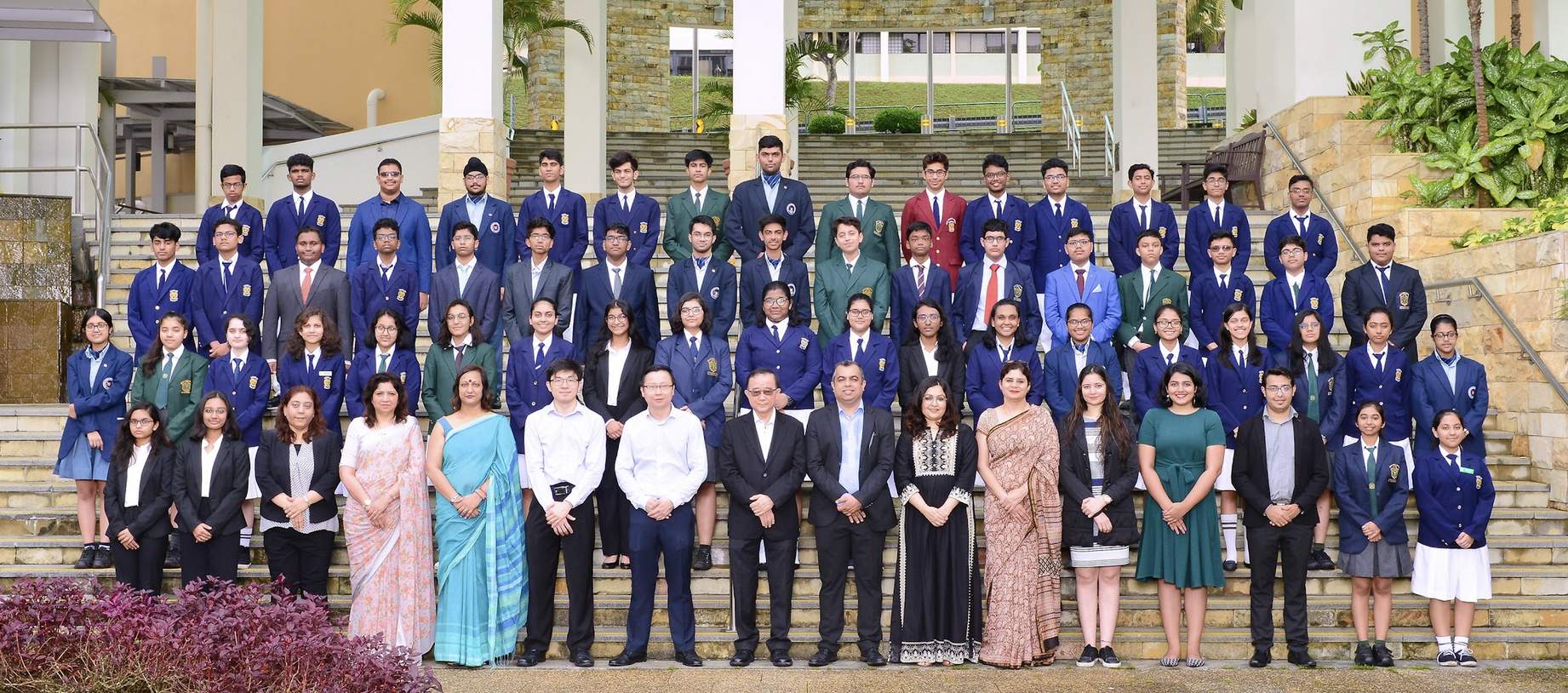 GRIP programme participants - Students and faculty group photo