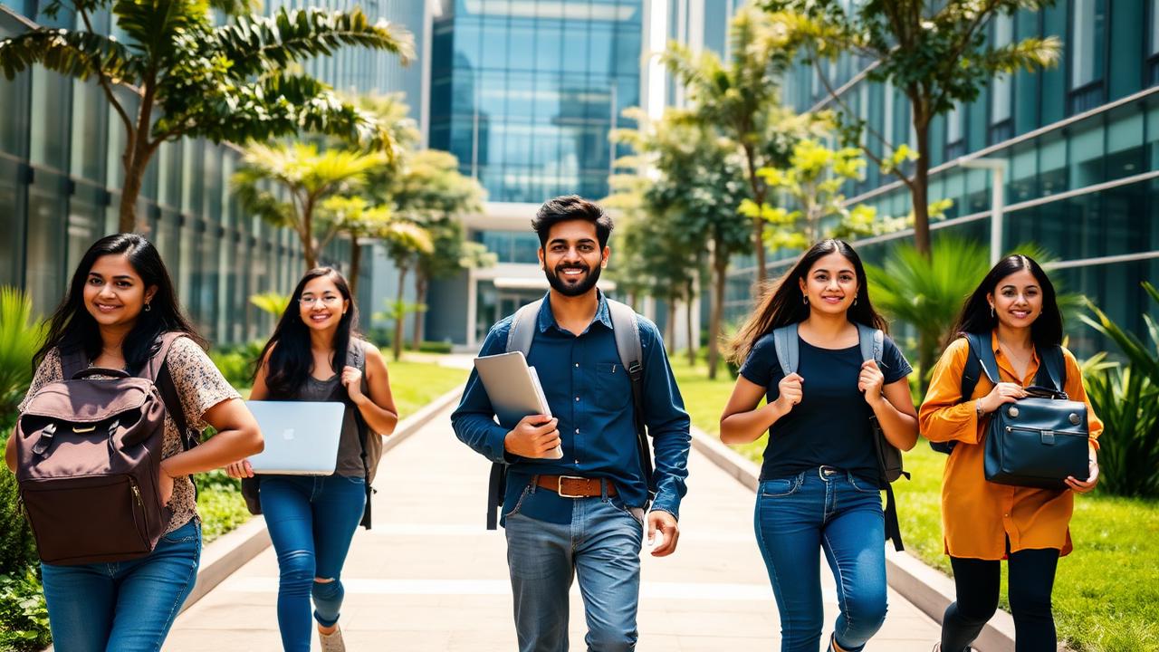 Indian university students exploring Singapore internship opportunities for MS abroad